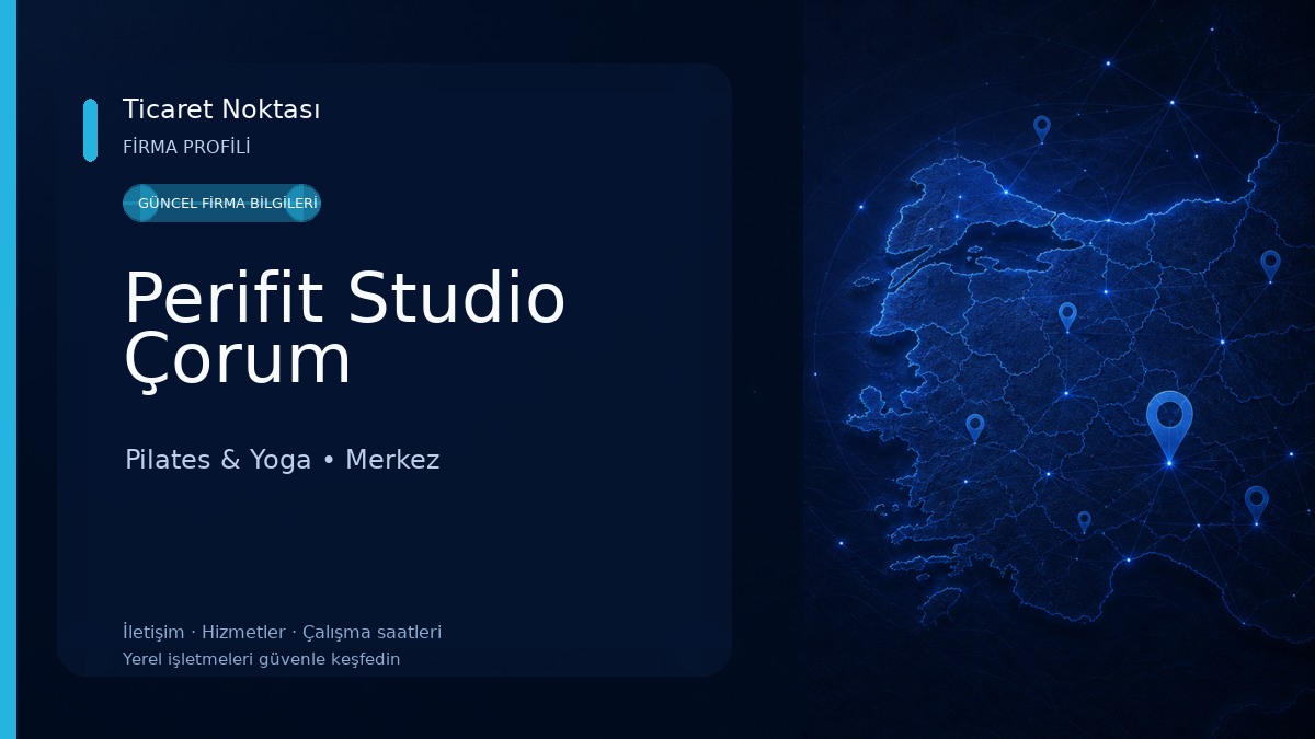 Perifit Studio Çorum 