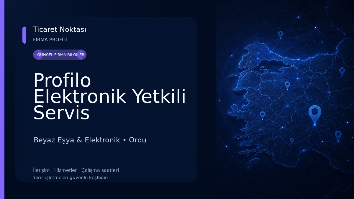 Profilo Elektronik Yetkili Servis Beyaz Eşya & Elektronik