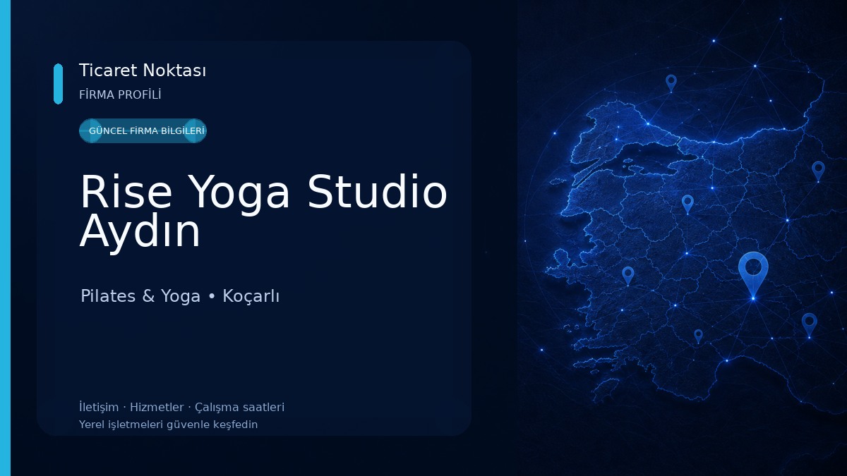 Rise Yoga Studio Aydın Pilates & Yoga
