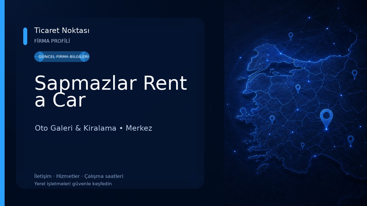 Sapmazlar Rent a Car Oto Galeri & Kiralama