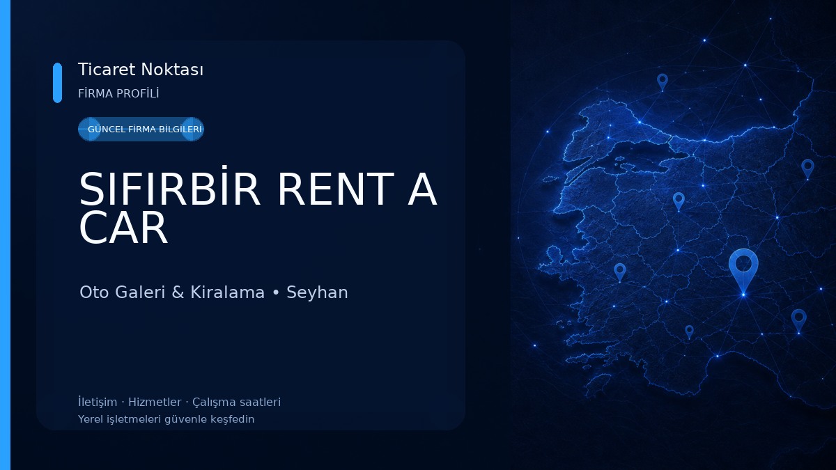 SIFIRBİR RENT A CAR Oto Galeri & Kiralama