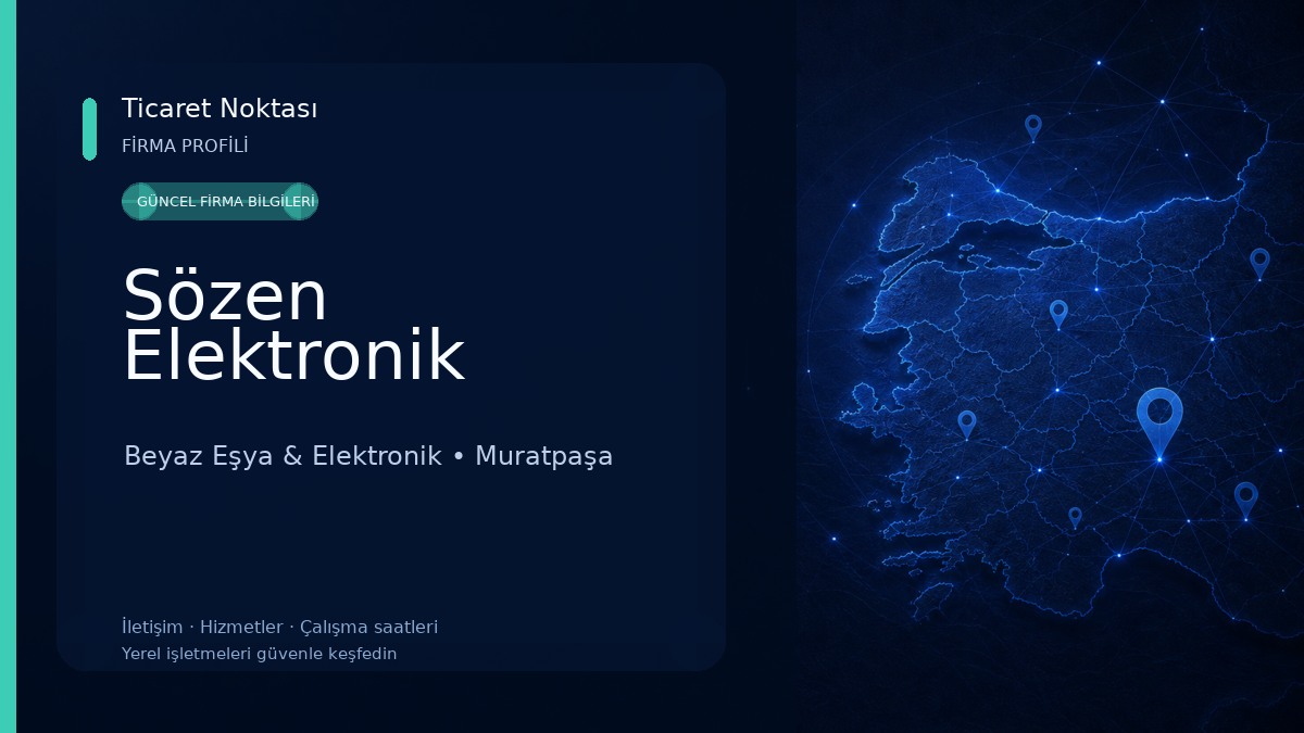 Sözen Elektronik Beyaz Eşya & Elektronik