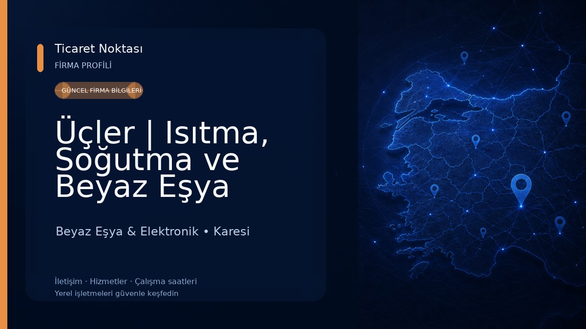 Üçler | Isıtma, Soğutma ve Beyaz Eşya Yedek Parça