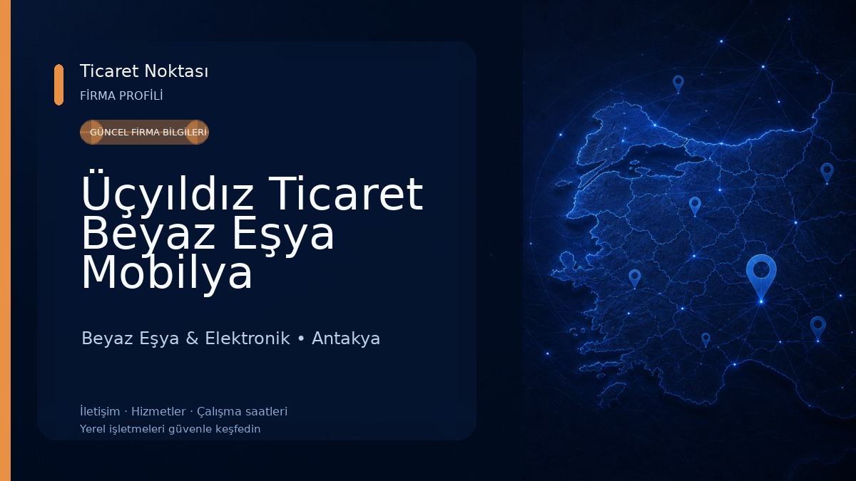 Üçyıldız Ticaret Beyaz Eşya Mobilya Beyaz Eşya & Elektronik