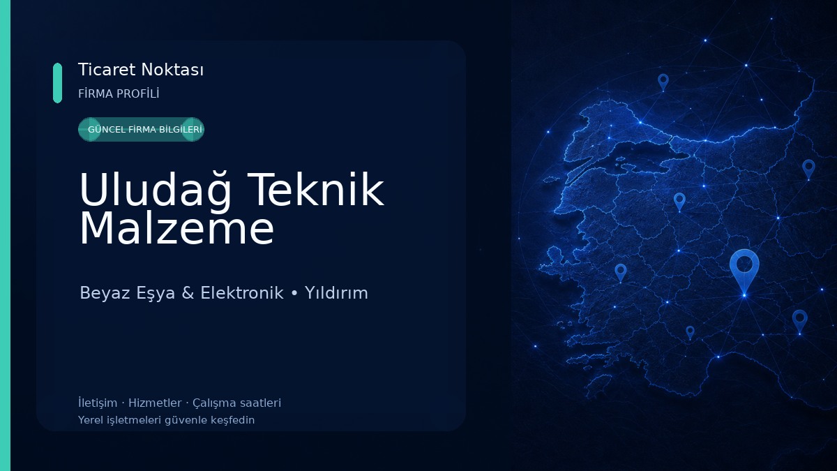 Uludağ Teknik Malzeme Beyaz Eşya & Elektronik