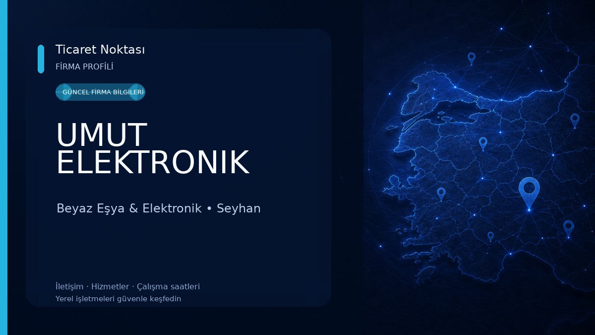 UMUT ELEKTRONIK Beyaz Eşya & Elektronik