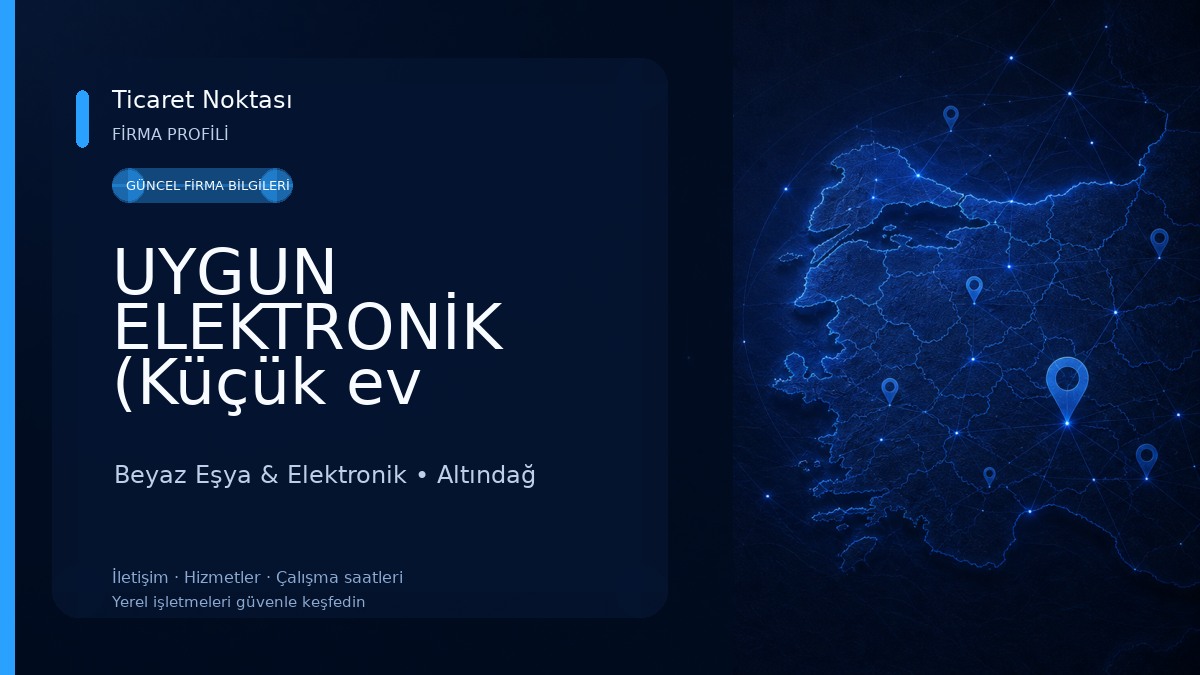 UYGUN ELEKTRONİK (Küçük ev aletleri-Robot süpürge) teknik servisliği tamir Beyaz Eşya & Elektronik