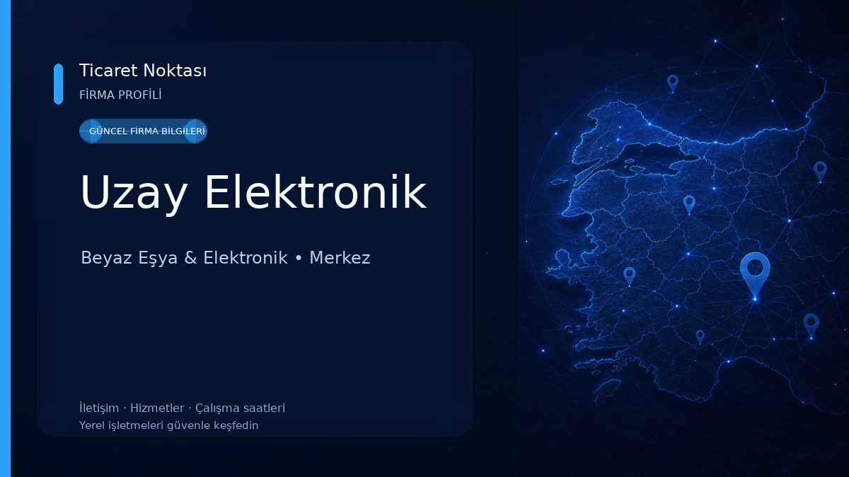 Uzay Elektronik Beyaz Eşya & Elektronik