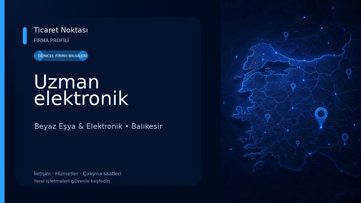 Uzman elektronik Beyaz Eşya & Elektronik