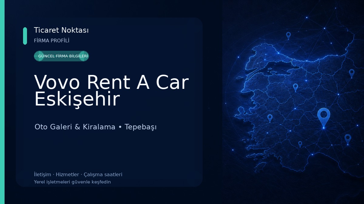 Vovo Rent A Car Eskişehir Oto Galeri & Kiralama