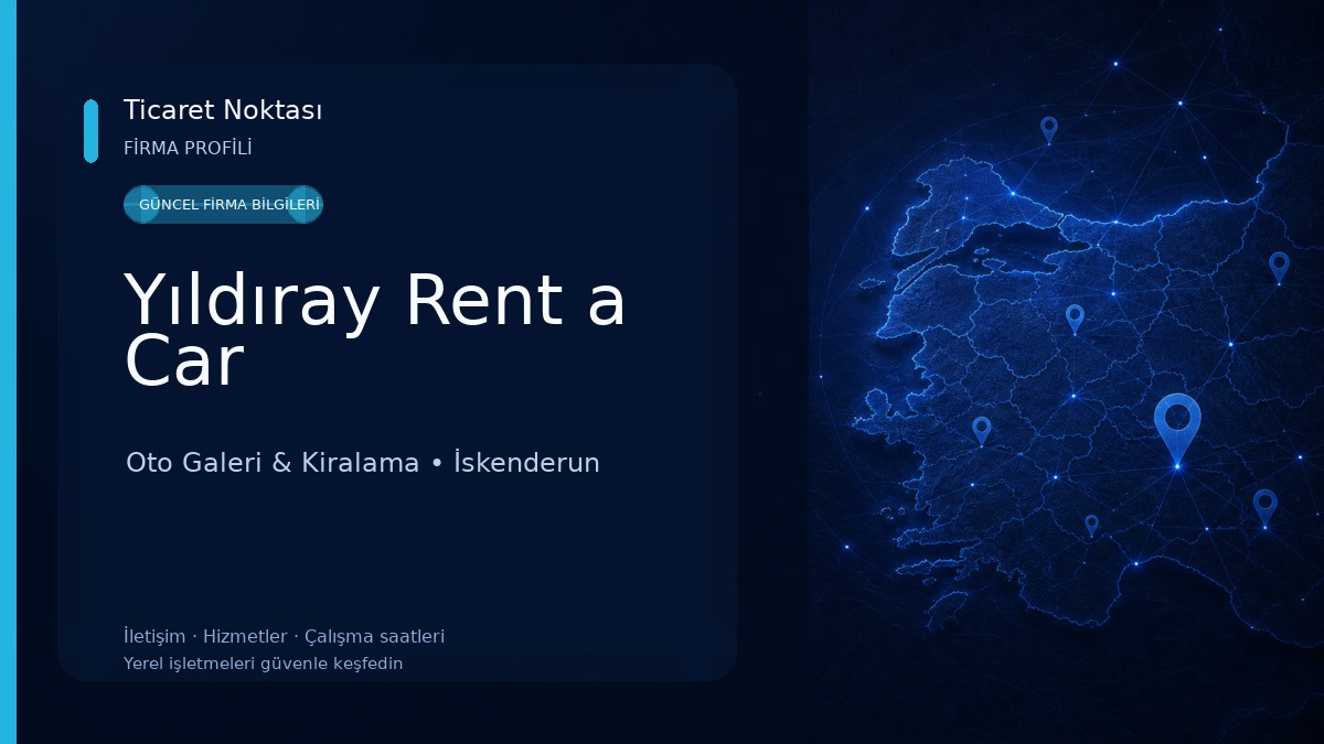 Yıldıray Rent a Car Oto Galeri & Kiralama