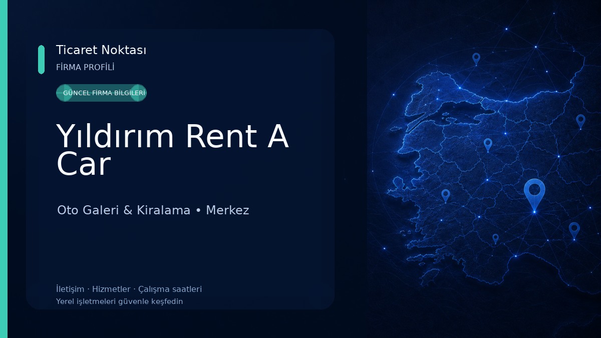 Yıldırım Rent A Car Oto Galeri & Kiralama