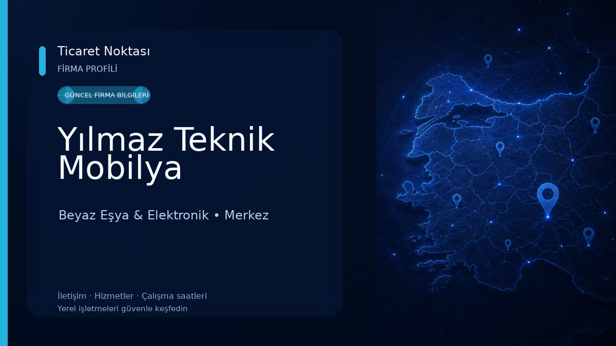 Yılmaz Teknik Mobilya