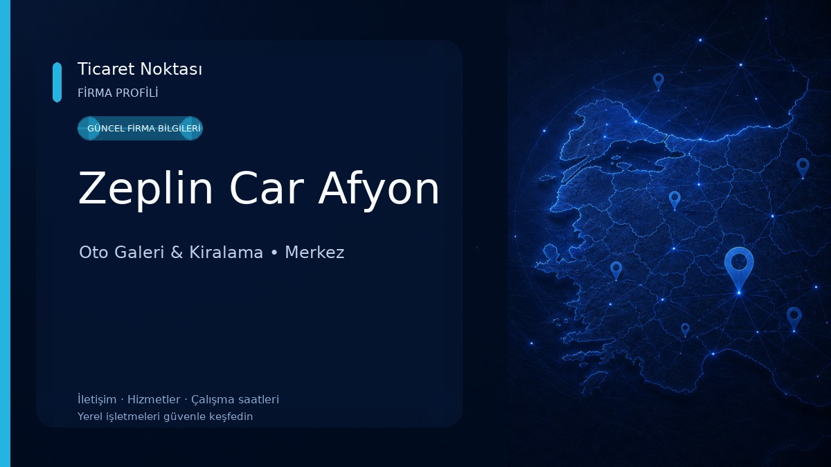 Zeplin Car Afyon Oto Galeri & Kiralama