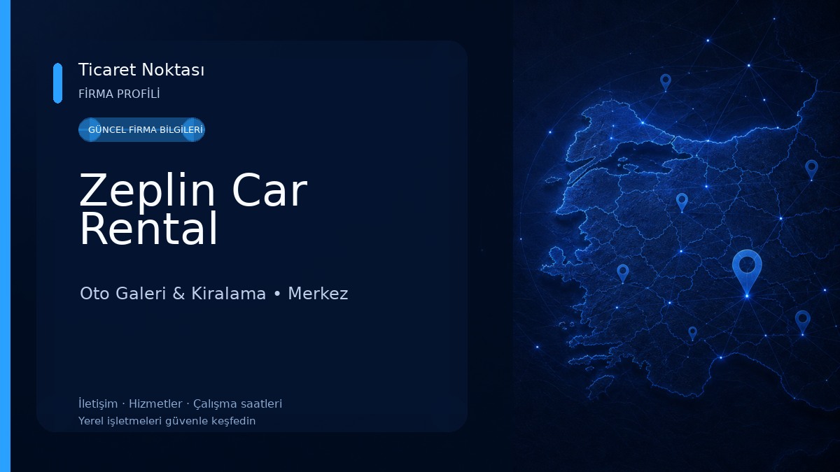 Zeplin Car Rental Oto Galeri & Kiralama